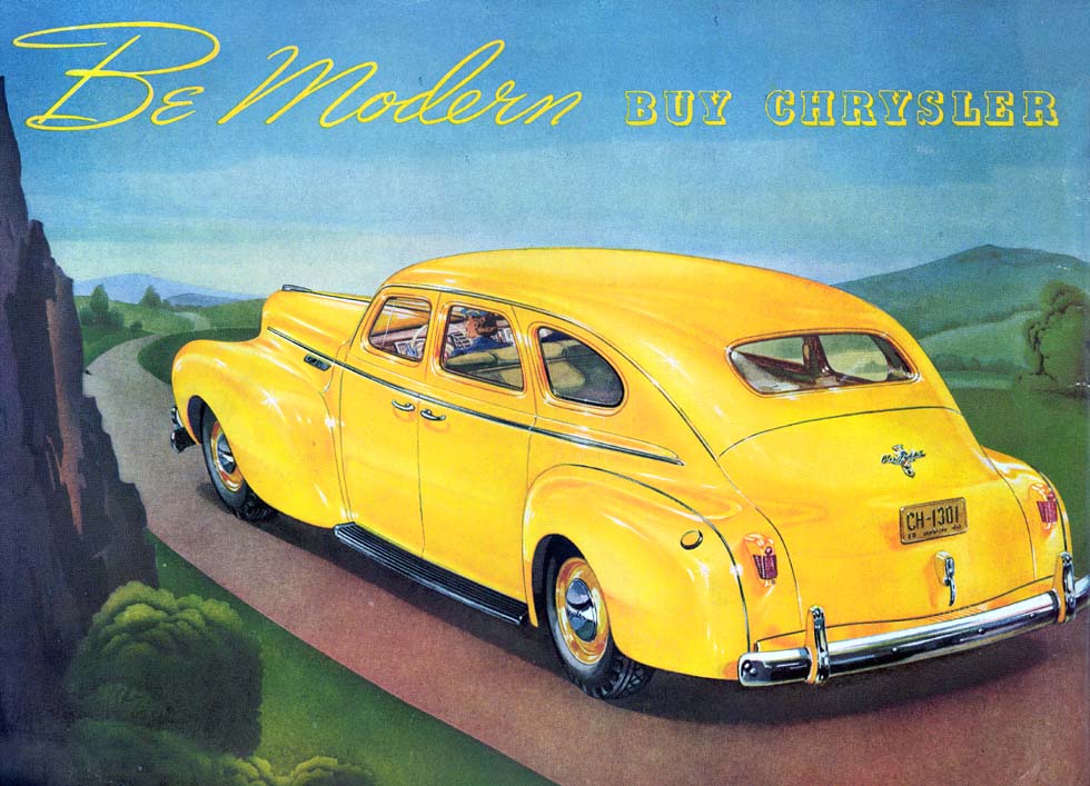 1940 Chrysler Brochure Page 1